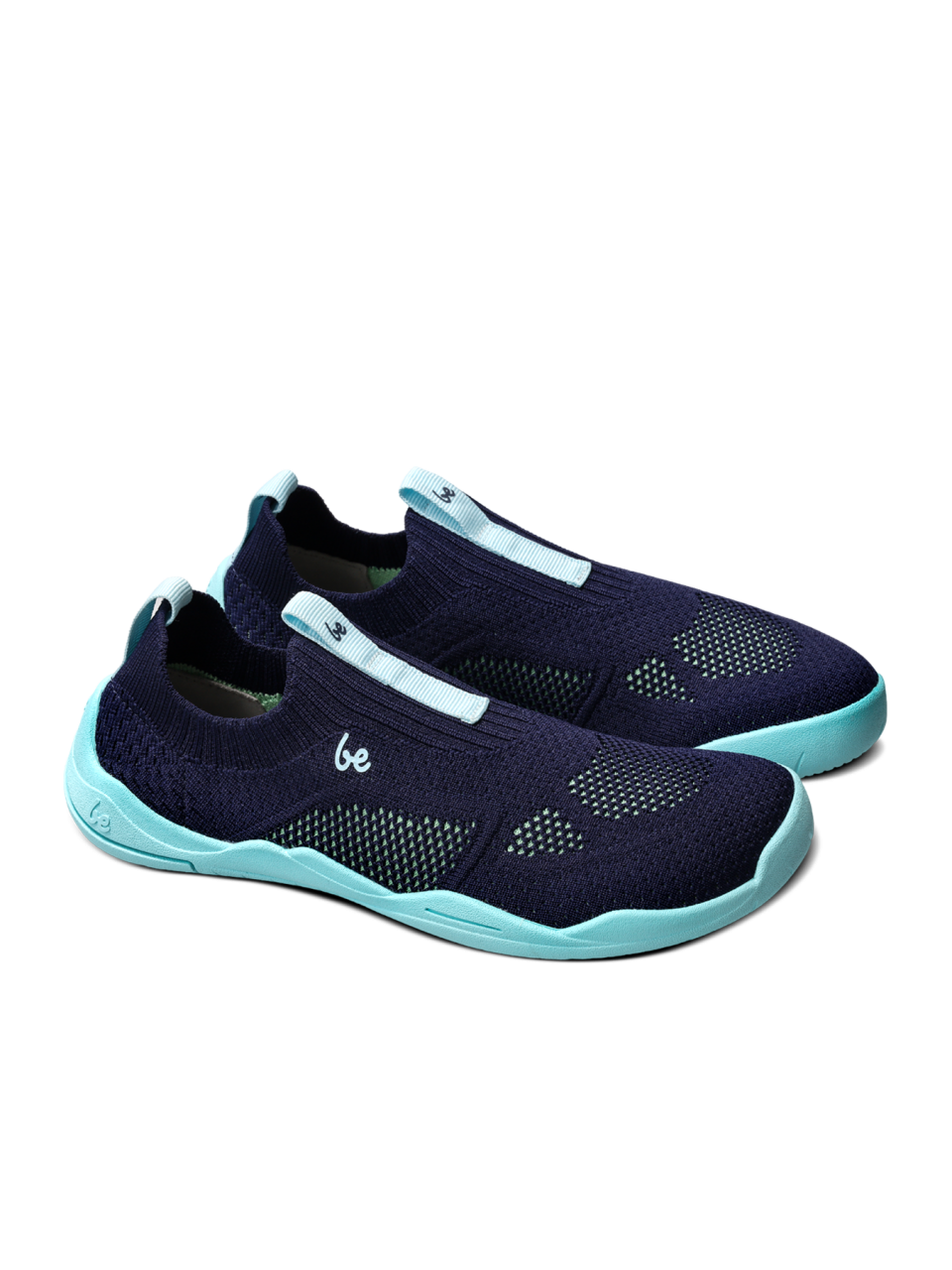 Scarpe barefoot slip-on per bambini Be Lenka Luppo Junior - Blue & Aqua