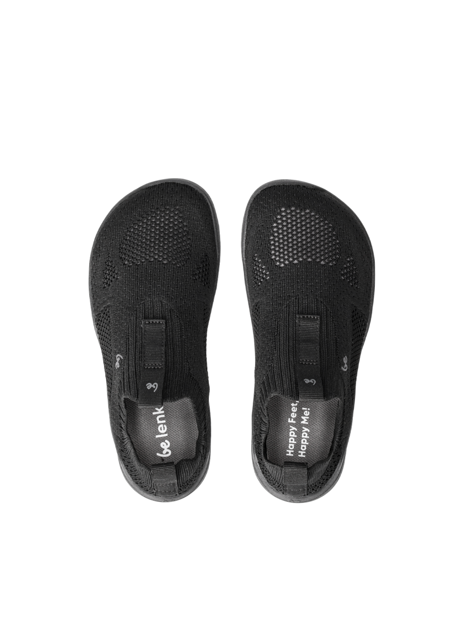 Dětské barefoot Slip-on boty Be Lenka Luppo Kids - All Black