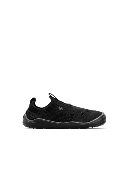 Dětské barefoot Slip-on boty Be Lenka Luppo Preschool - All Black