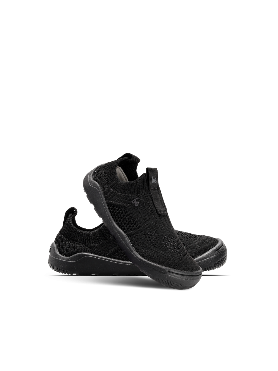 Dětské barefoot Slip-on boty Be Lenka Luppo Preschool - All Black