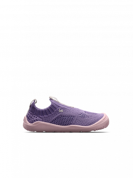 Kids Barefoot Slip-on Shoes Be Lenka Luppo Preschool - Lilac & Pink