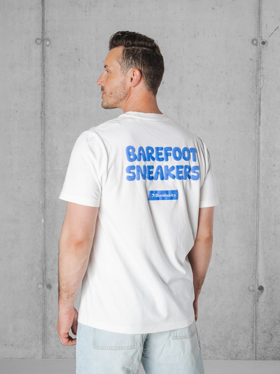 Unisex T-shirt Barebarics BoldTee - Off - White