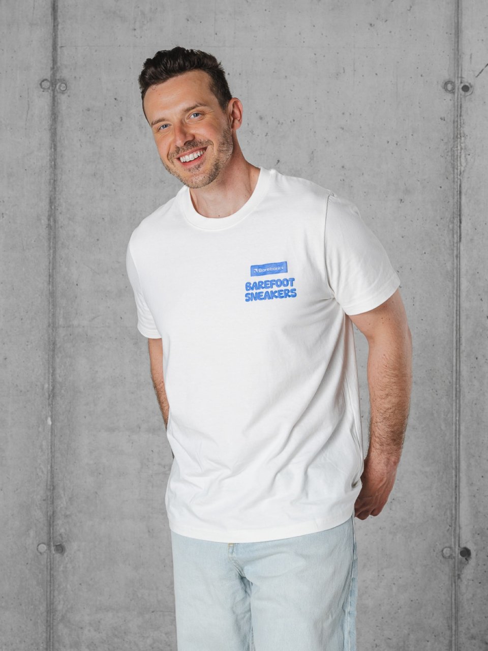 Unisex T-shirt Barebarics BoldTee - Off - White