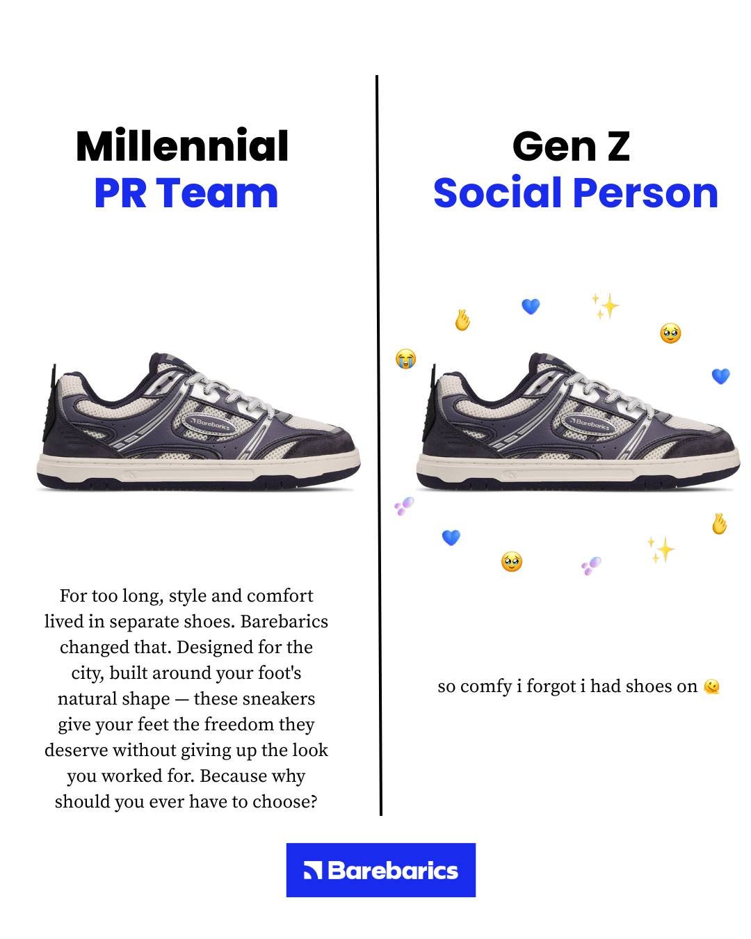 PR team: “comfort, freedom, 
