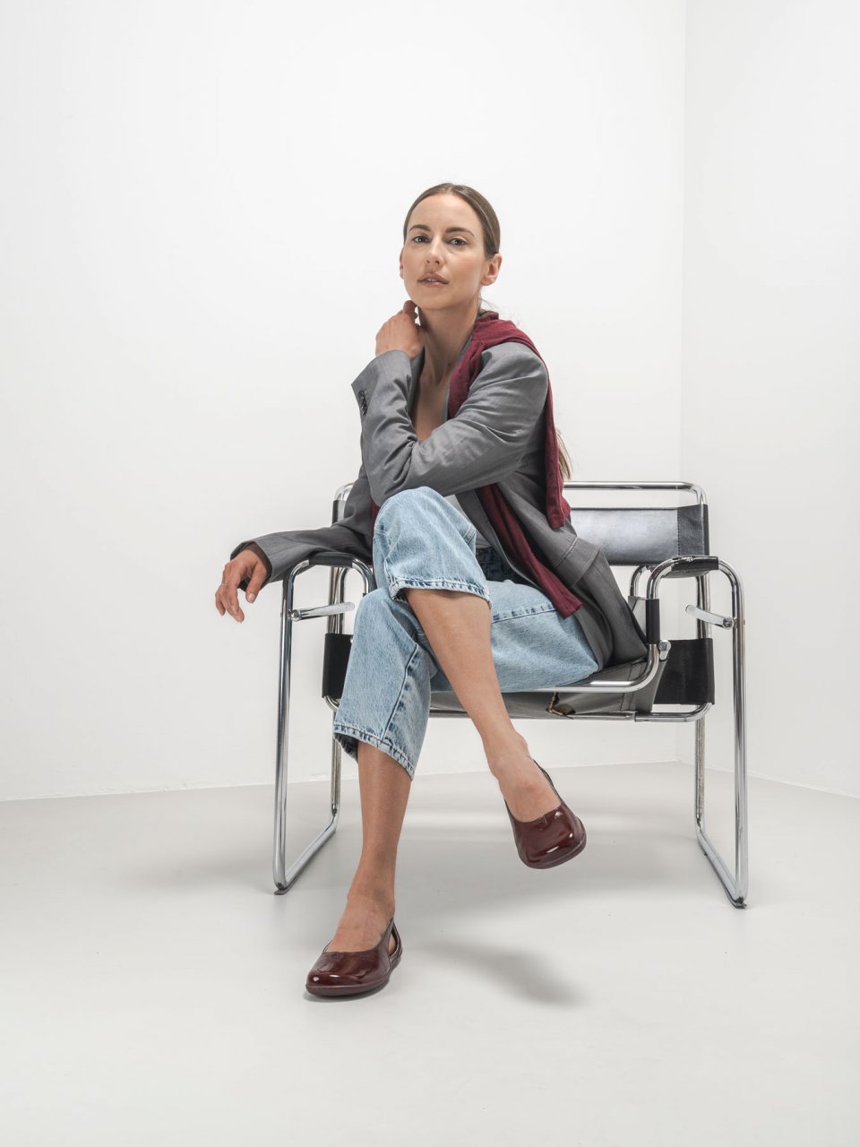 Ballet Flats Be Lenka Bellissima 3.0 - Burgundy