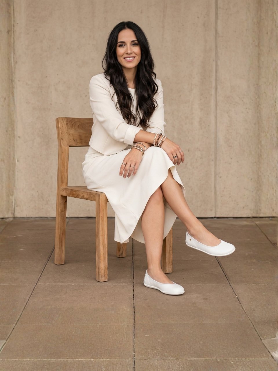Ballet Flats Be Lenka Sophelia - Off - White