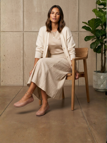 Ballet Flats Be Lenka Sophelia - Powder