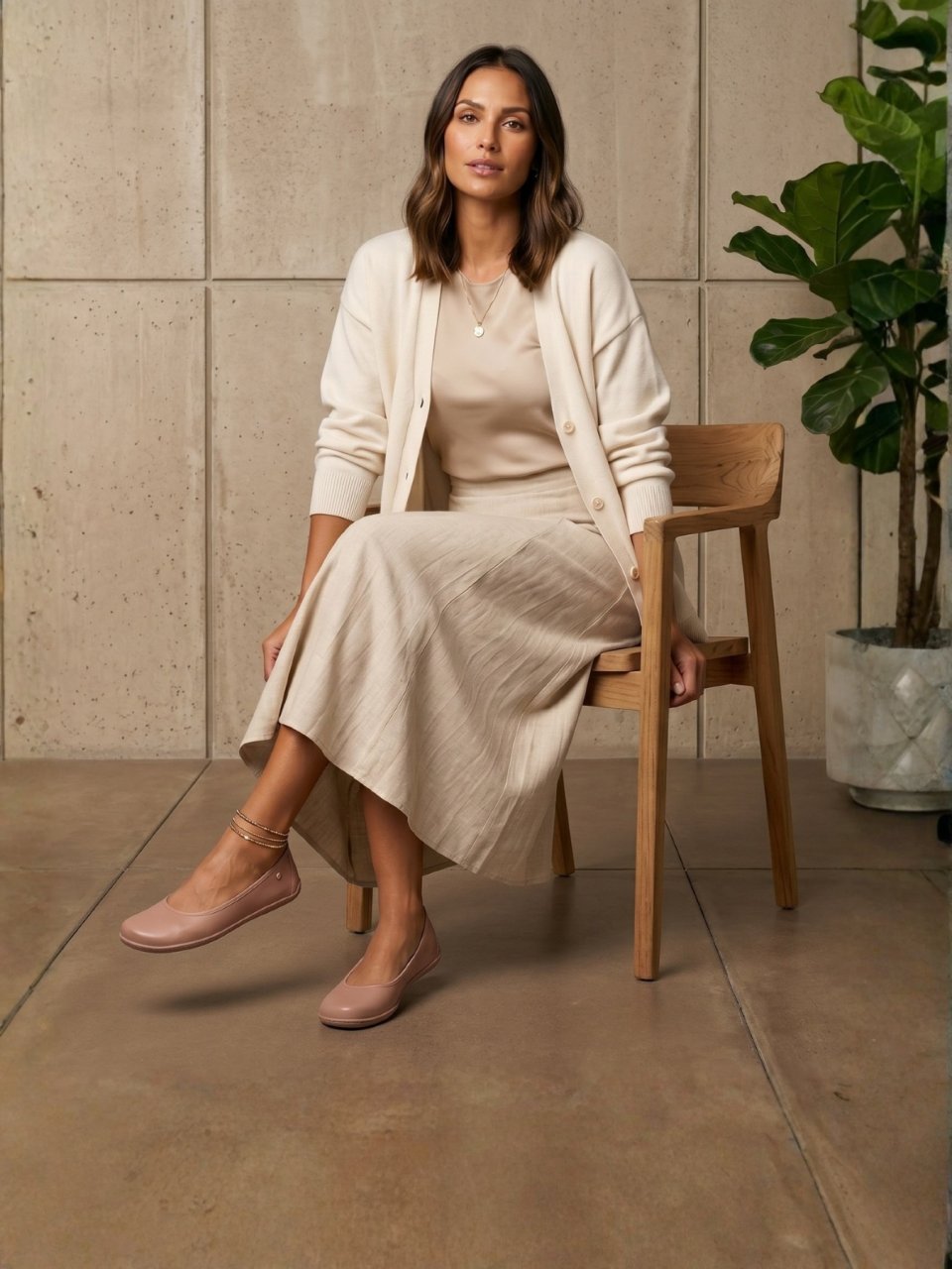 Ballet Flats Be Lenka Sophelia - Powder