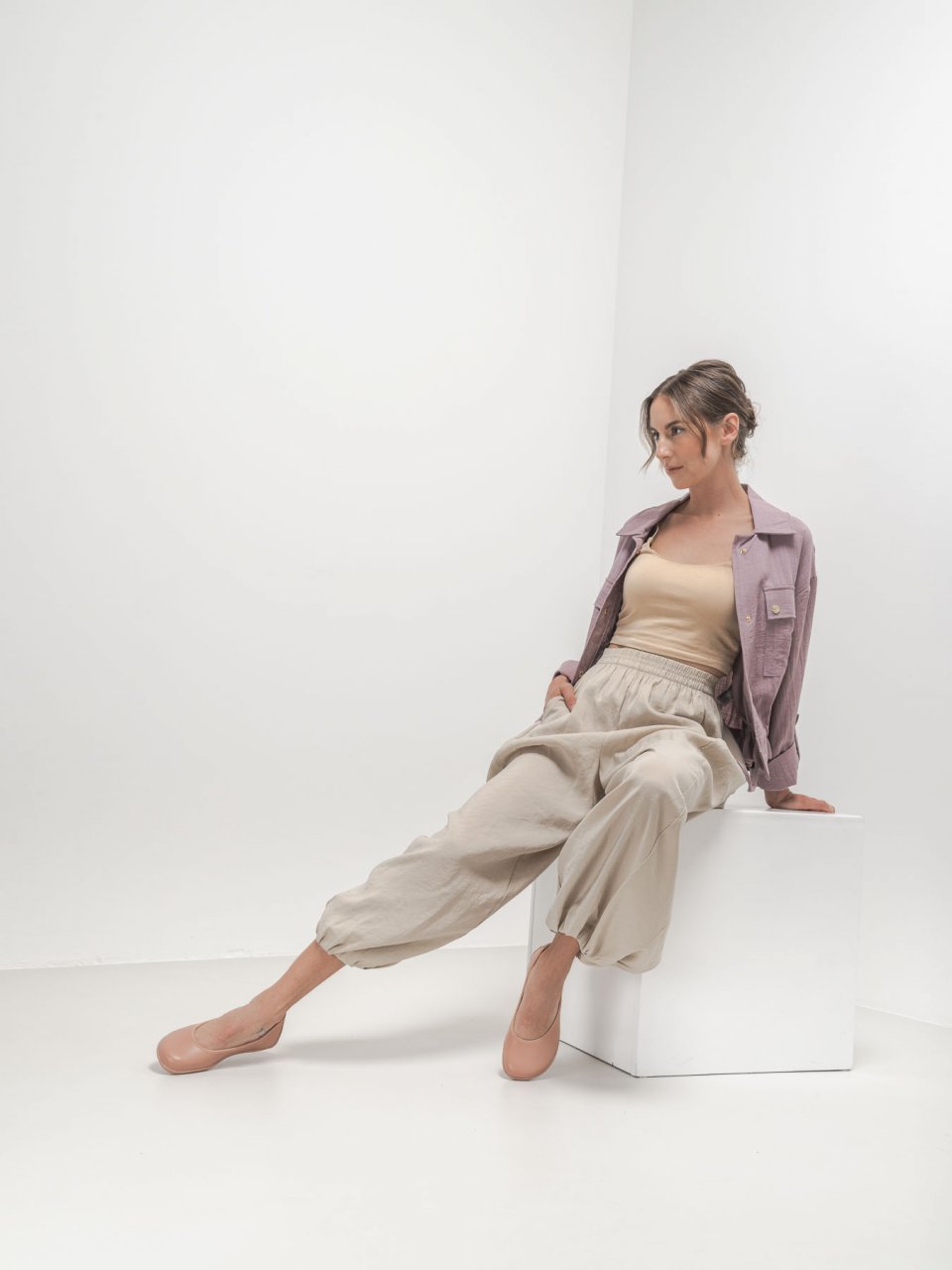 Ballet Flats Be Lenka Sophelia - Powder
