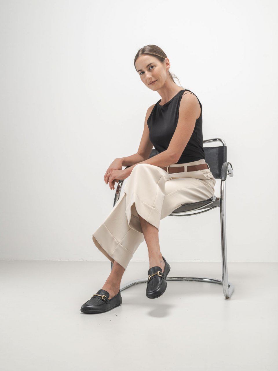 Barefoot Moccasins Be Lenka Divella - Black & Gold