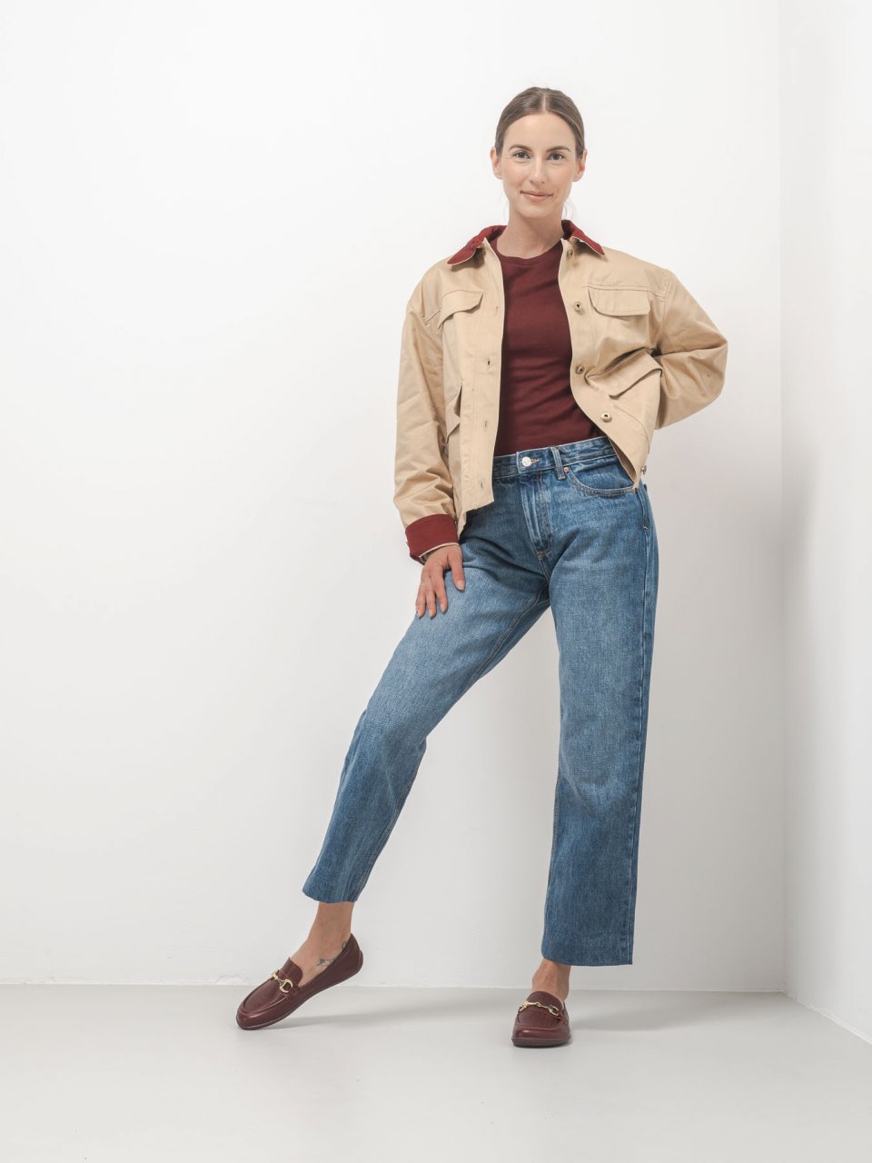 Barefoot Moccasins Be Lenka Divella - Burgundy