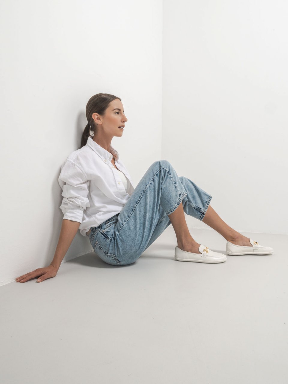 Barefoot Mocassins Be Lenka Divella - Off - White