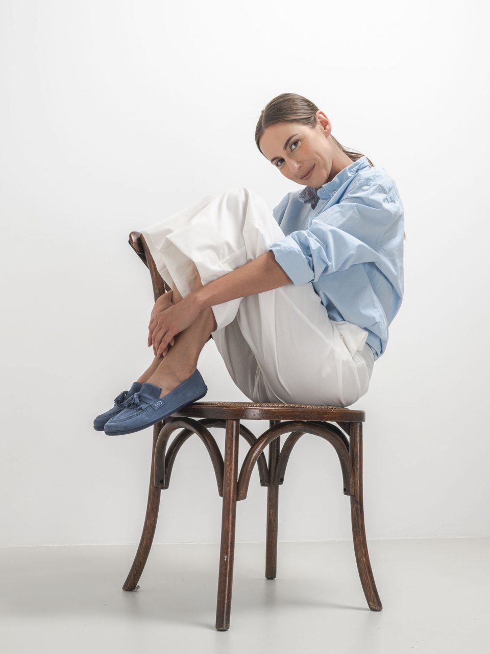 Barefoot Moccasins Be Lenka Fiorela - Soft Blue