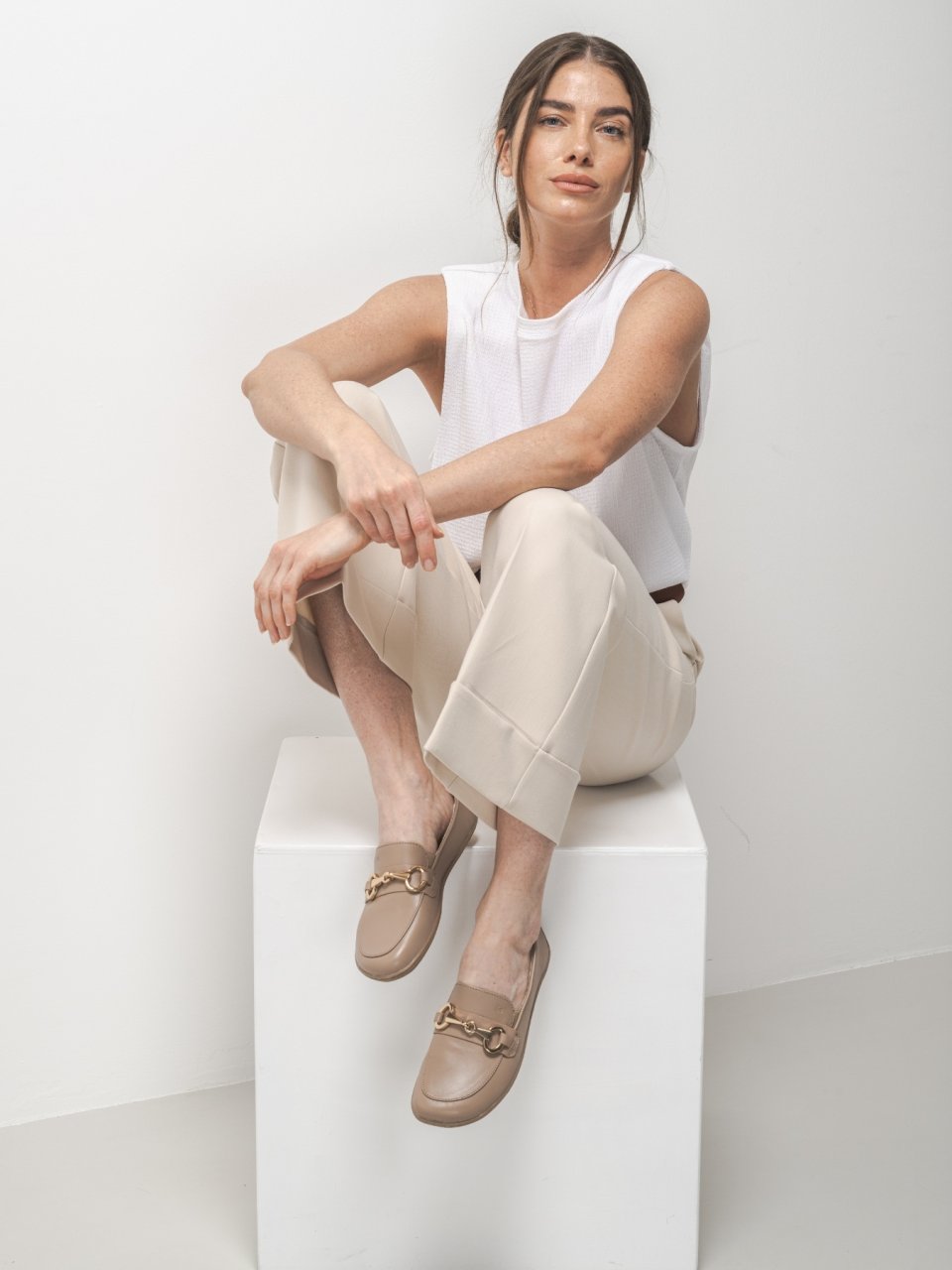 Barefoot Moccasins Be Lenka Viva - Latte Brown