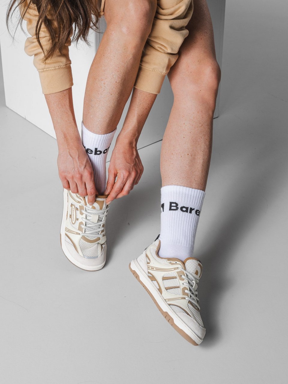 Trampki barefoot Barebarics Dropsta - Beige