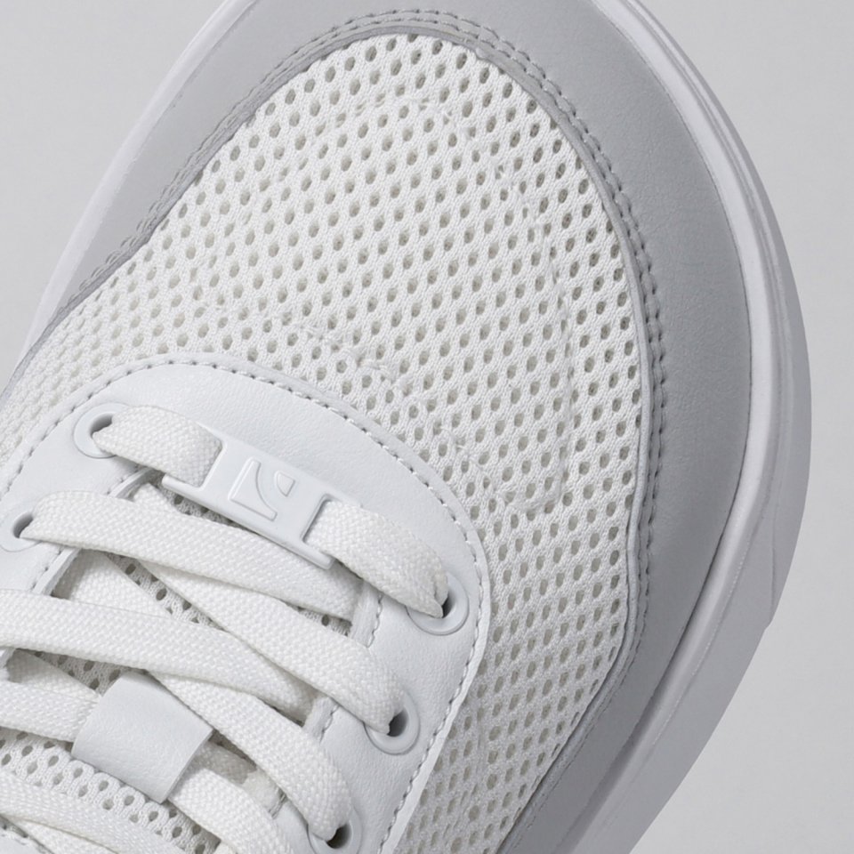 Barefoot Sneakers Barebarics Vaporo - White & Light Grey