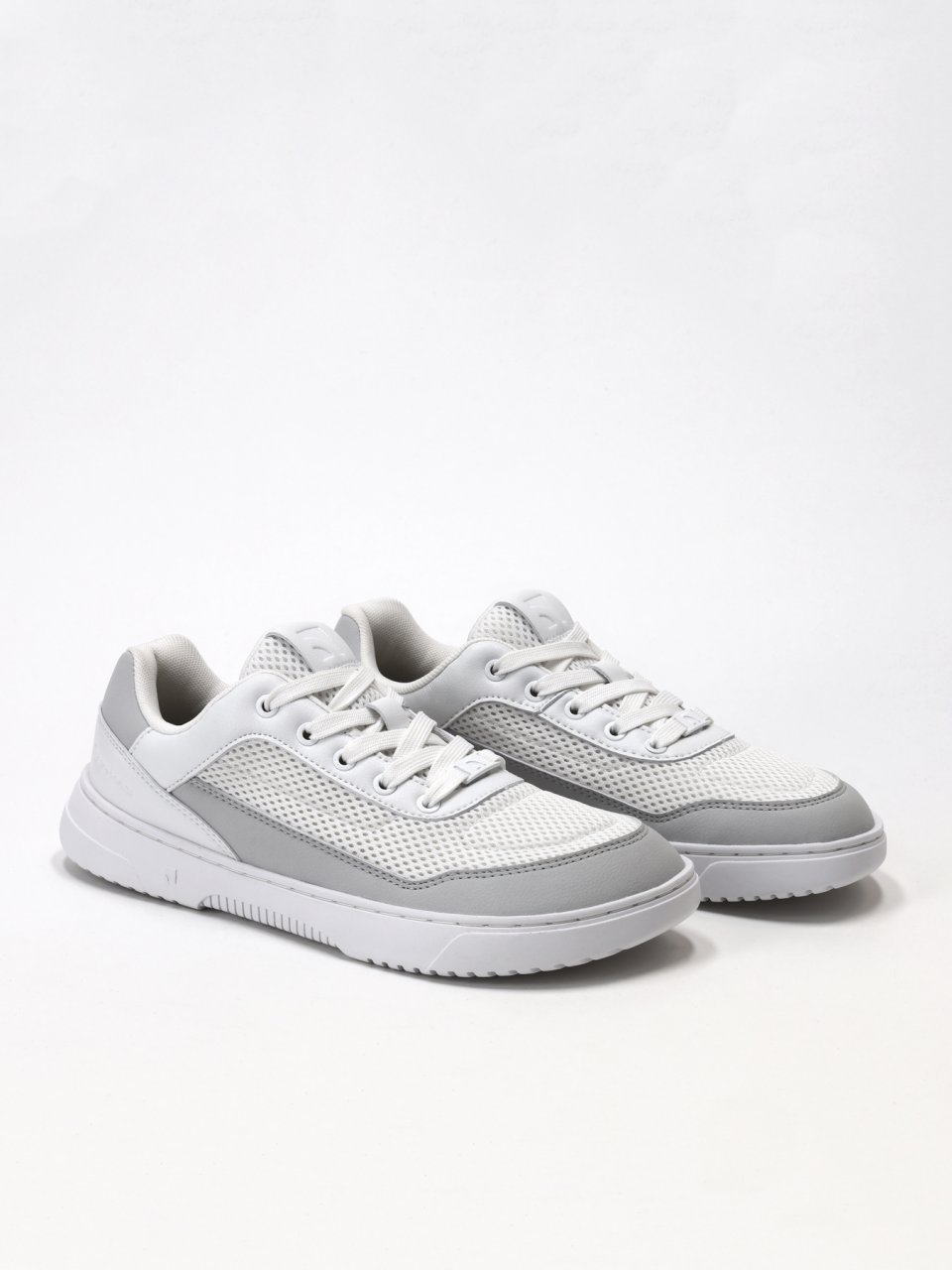 Barefoot Sneakers Barebarics Vaporo - White & Light Grey
