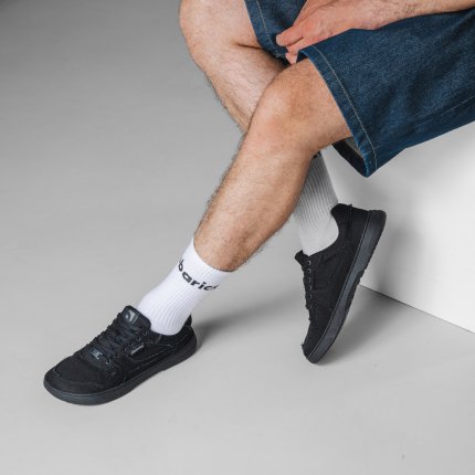 Barefoot Sneakers Barebarics Zing Denim - All Black