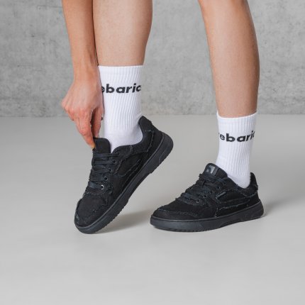 Barefoot Sneakers Barebarics Zing Denim - All Black