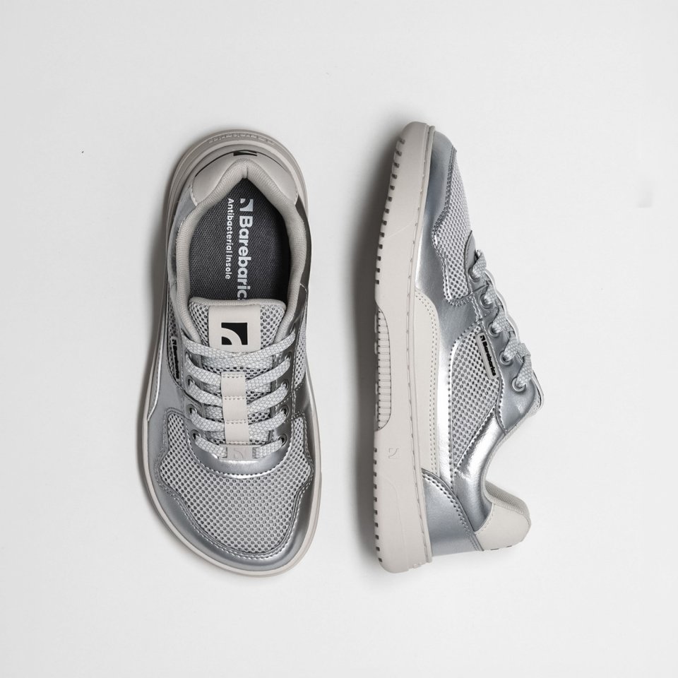 Barefoot Sneakers Barebarics Zing - Fresh - Silver