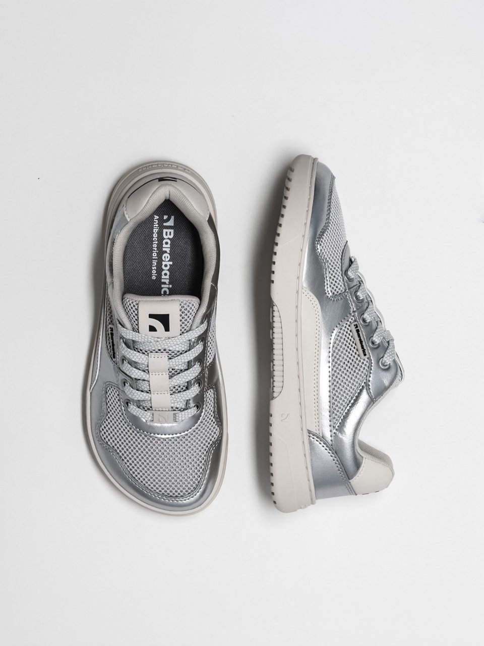 Barefoot Sneakers Barebarics Zing - Fresh - Silver