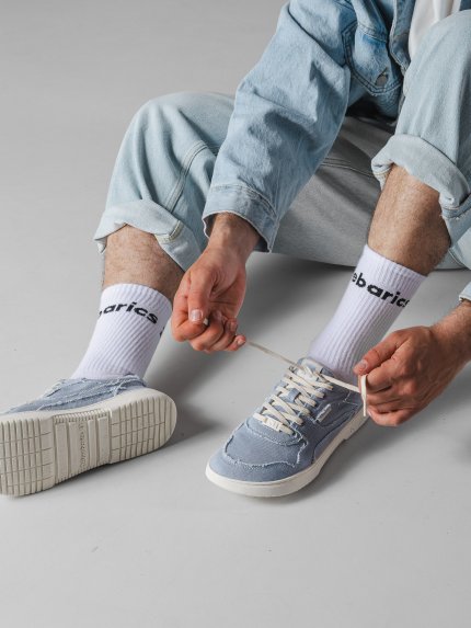 Barefoot Sneakers Barebarics Zing Denim - Light Blue