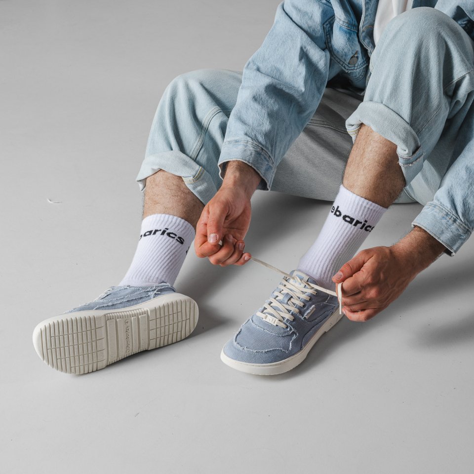 Barefoot Sneakers Barebarics Zing Denim - Light Blue