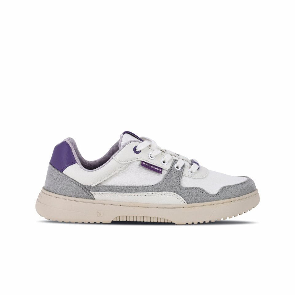 Barefoot Sneakers Barebarics Zing - White & Purple