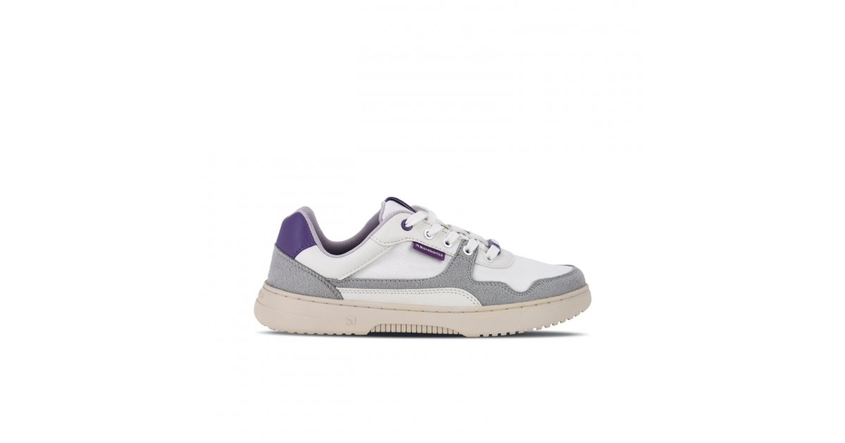 Barebarics Barefoot Sneakers Barebarics Zing - White & Purple, sizes 36 to 43 photo 2
