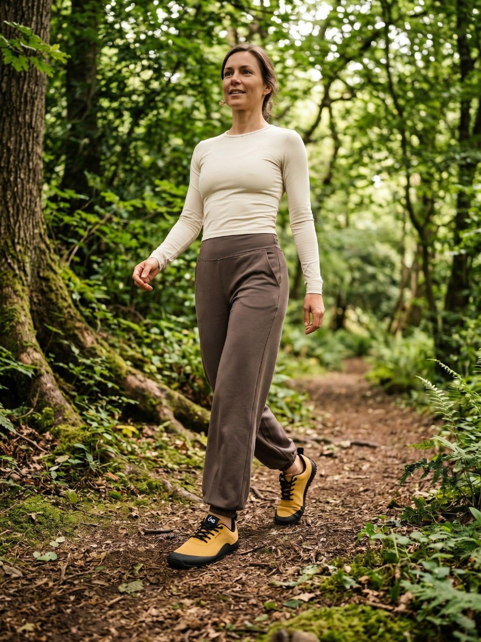 Barefoot Shoes Be Lenka Trailair - Mustard