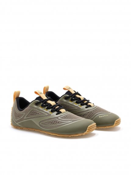 Barefoot Shoes Be Lenka Trailtech - Khaki Green