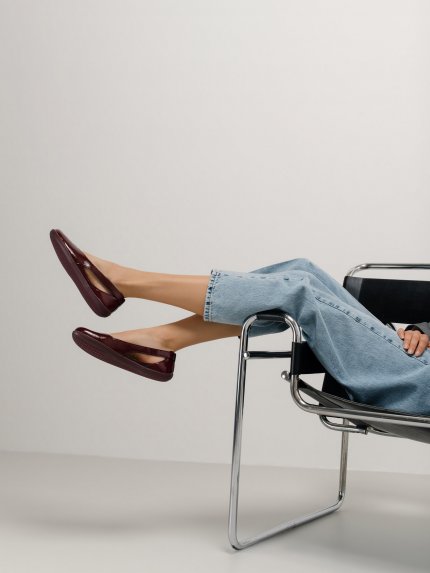 Barfuß-Ballerinas Be Lenka Bellissima 3.0 - Burgundy