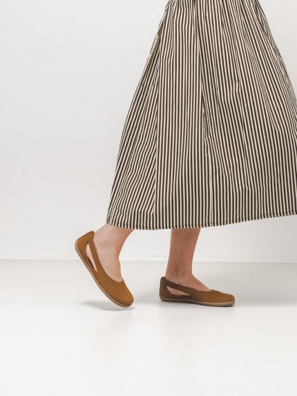 Barefoot baleríny Be Lenka Bellissima 3.0 - Toffee Brown