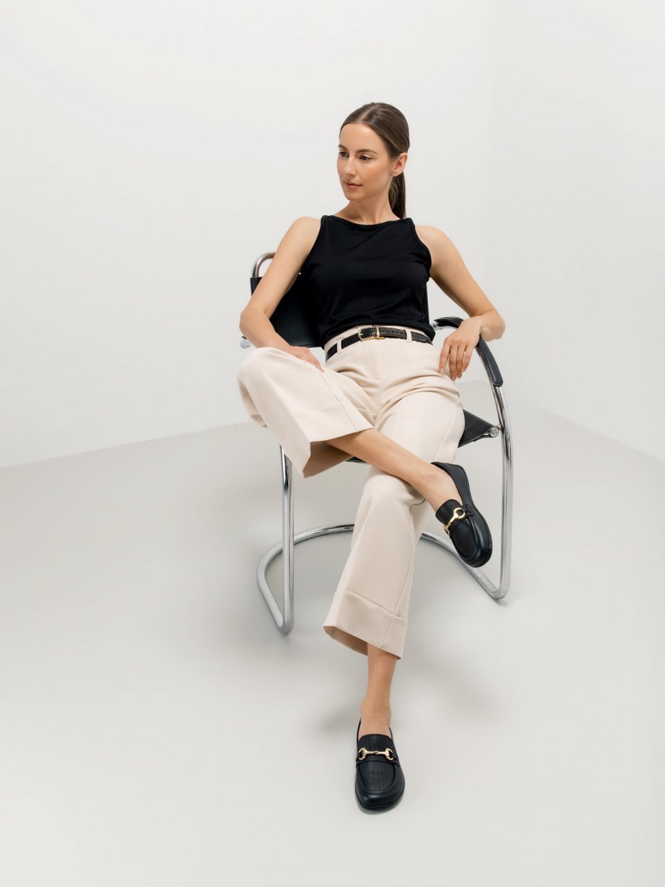 Barefoot Mocassins Be Lenka Divella - Black & Gold