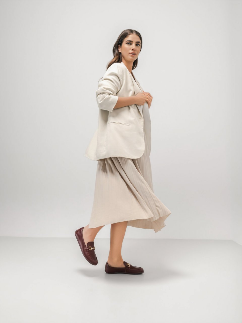 Barefoot Mocassins Be Lenka Divella - Burgundy