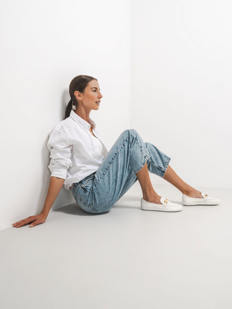 Barefoot Mocassins Be Lenka Divella - Off - White