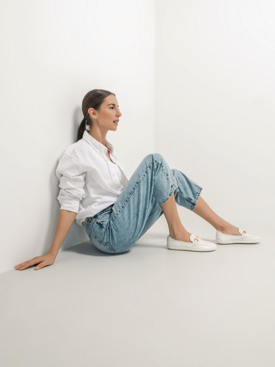 Barefoot Mocassins Be Lenka Divella - Off - White