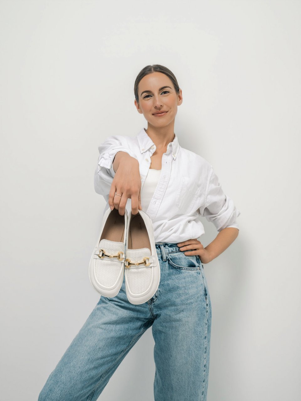 Barefoot Mocassins Be Lenka Divella - Off - White