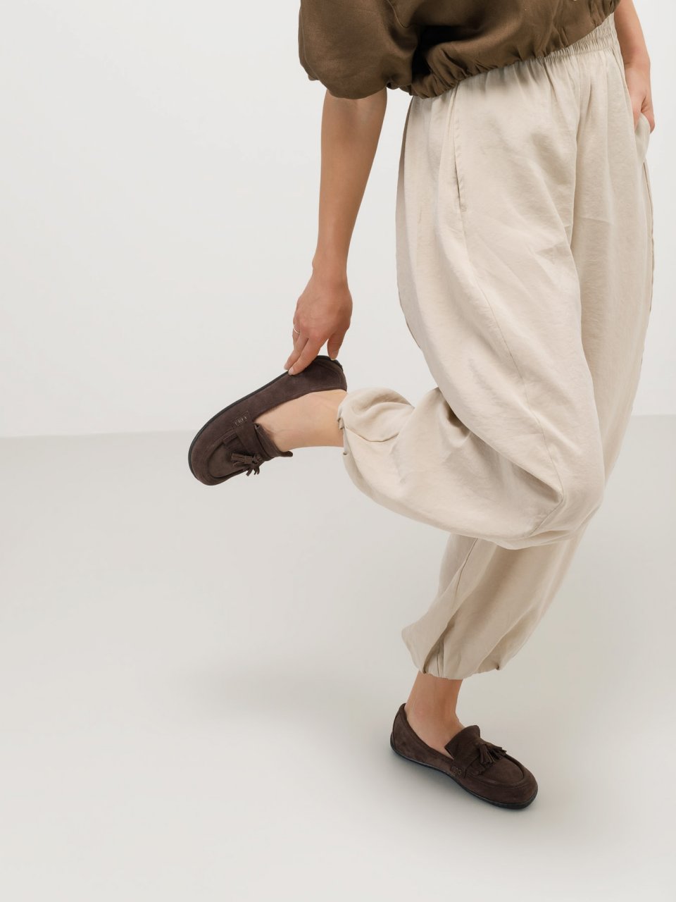 Barefoot Moccasins Be Lenka Fiorela - Chocolate