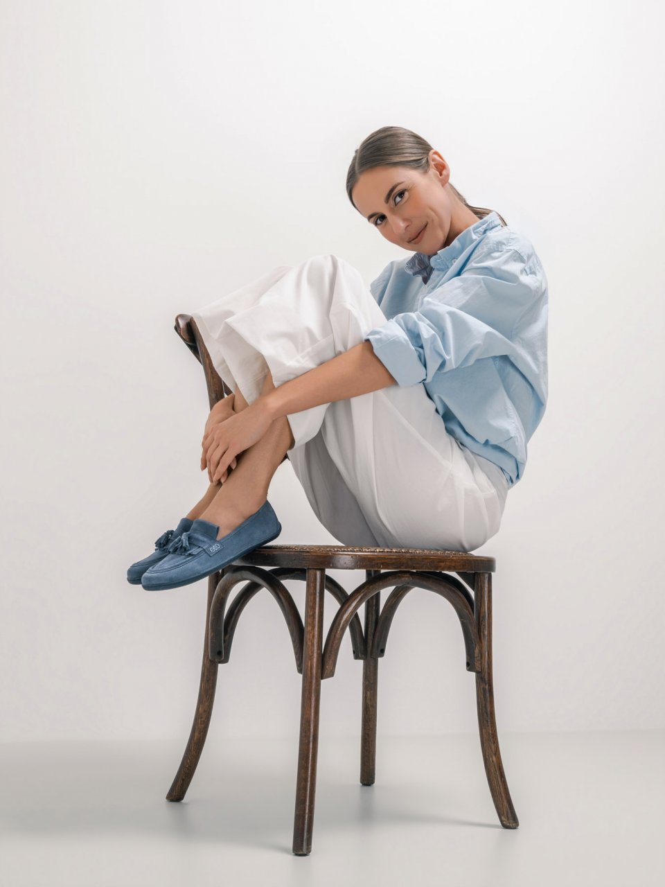 Barefoot Moccasins Be Lenka Fiorela - Soft Blue
