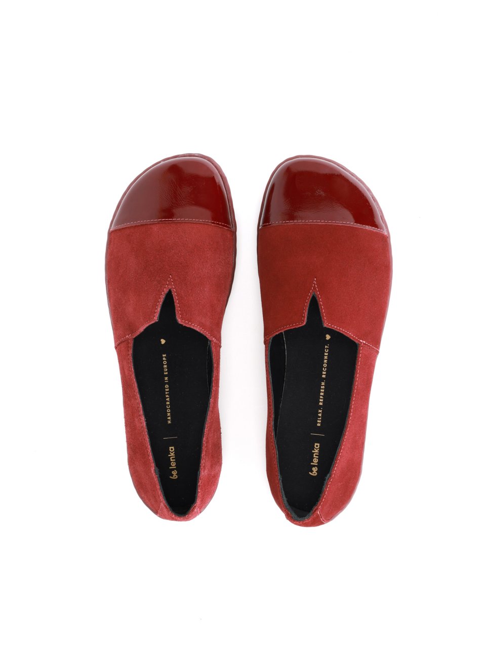 Barefoot Moccasins Be Lenka Rosaluna - Burgundy