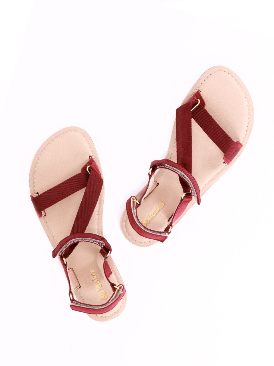 Barefoot Sandalen Be Lenka Flexi 2.0 - Burgundy