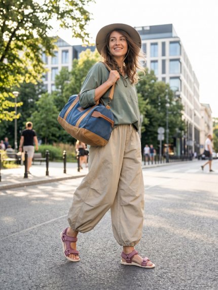 Barefoot Sandals Be Lenka Flow - Dusty Rose