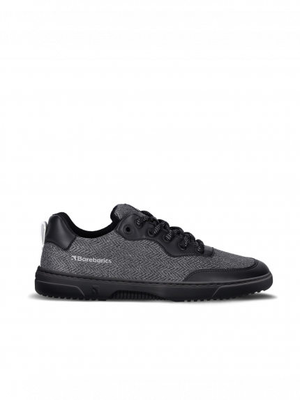 Barefoot Sneakers Barebarics - Kudos - Black & Grey