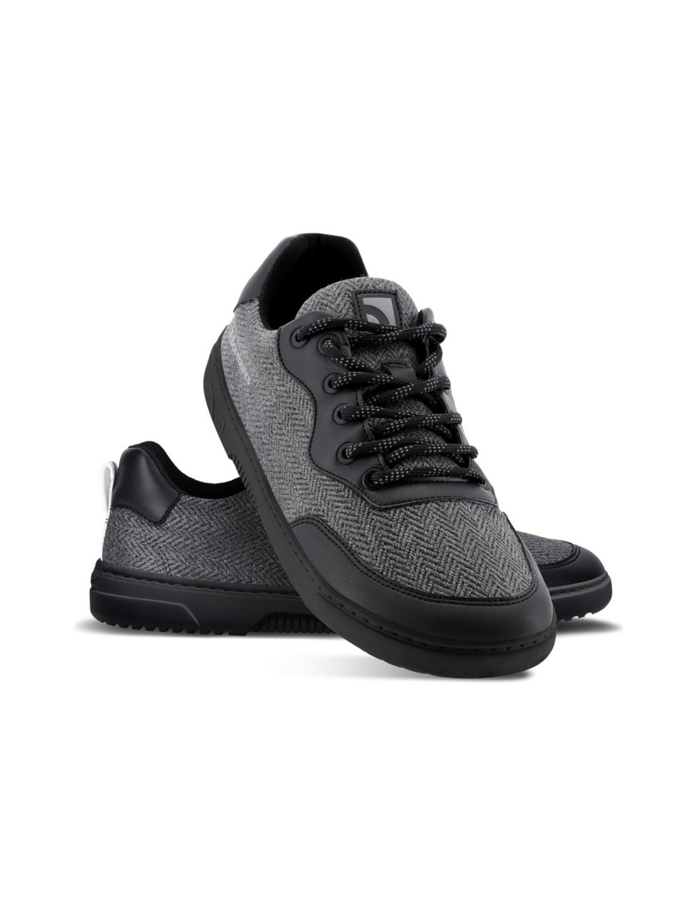 Barefoot Sneakers Barebarics - Kudos - Black & Grey