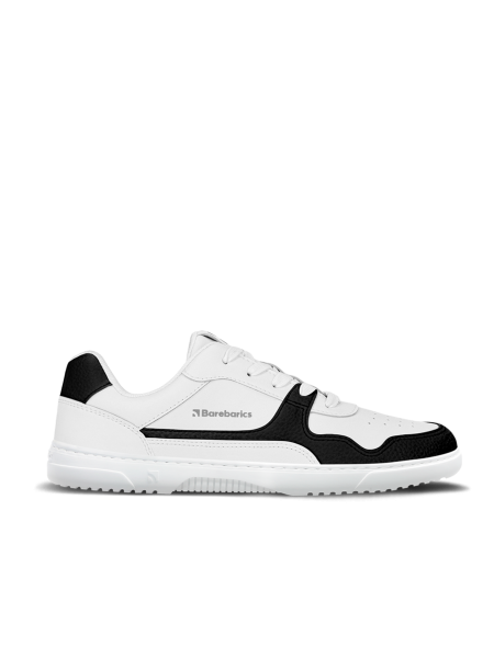 Barefoot tenisky Barebarics Zing - White & Black