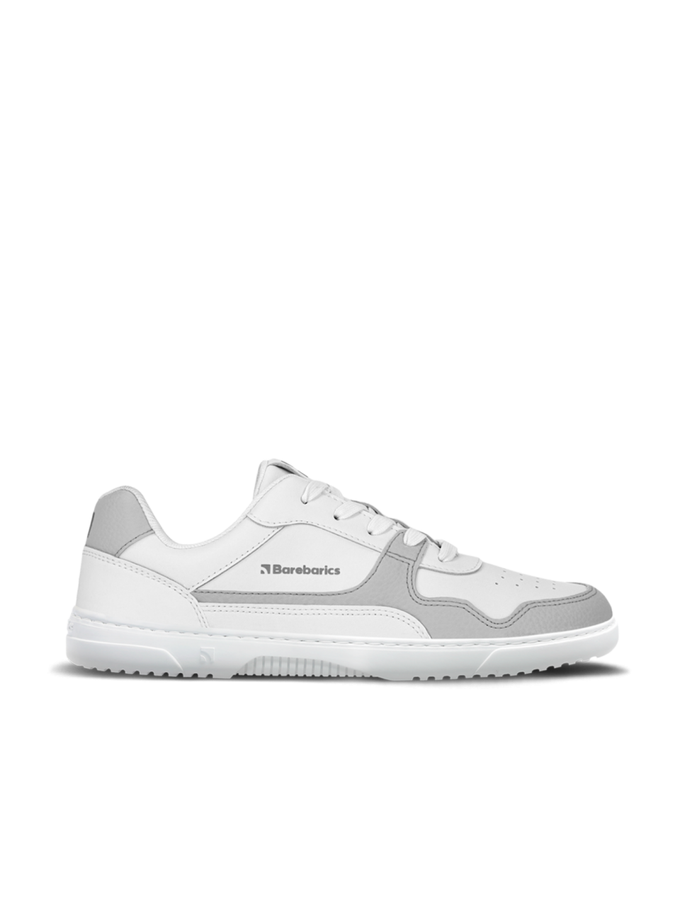 Barefoot tenisky Barebarics Zing - White & Light Grey