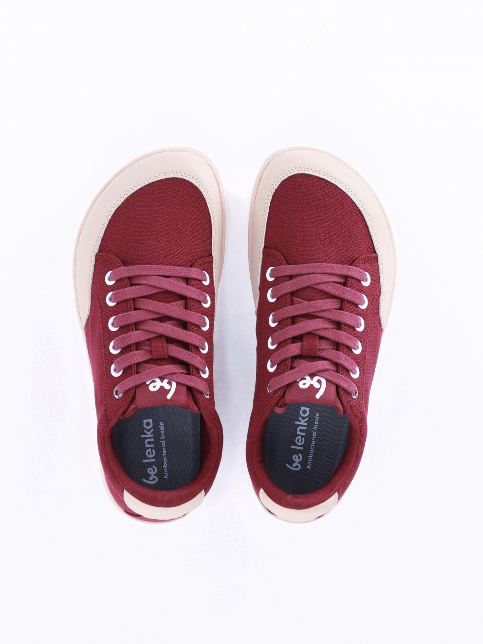 Barefoot Sneakers Be Lenka Rebound - Burgundy