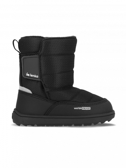 Barfuß-Schneeschuhe für Kinder Be Lenka Ailo Preschool - All Black