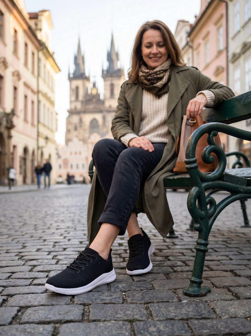 Recovery Sneakers Be Lenka Aerra - Black & White